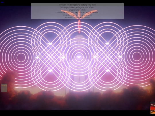 touch screenshot