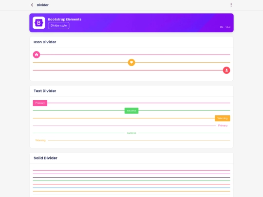 ui-divider screenshot