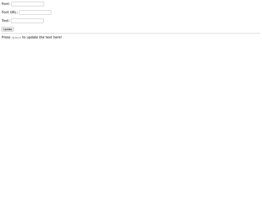 fonttest screenshot