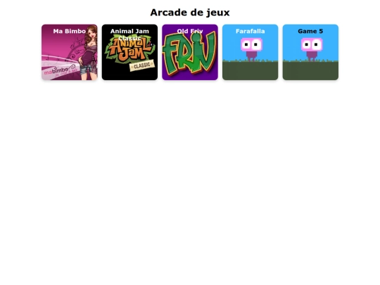 GameSection screenshot