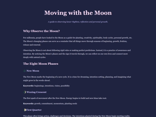 moonphases screenshot