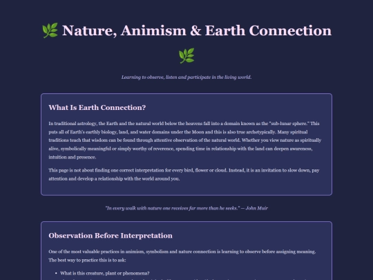 nature screenshot