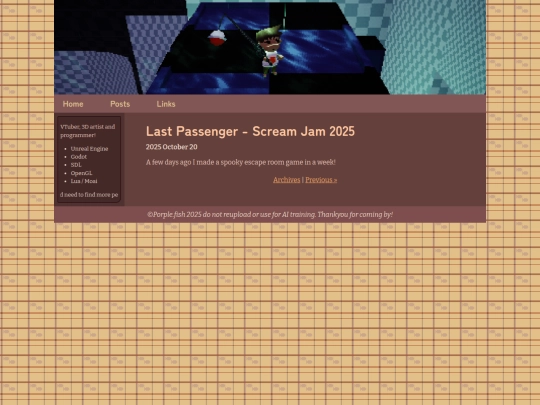 posts/2025-10-20-Scream_Jam_2025-Last_Passenger screenshot