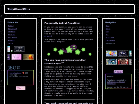 faq screenshot
