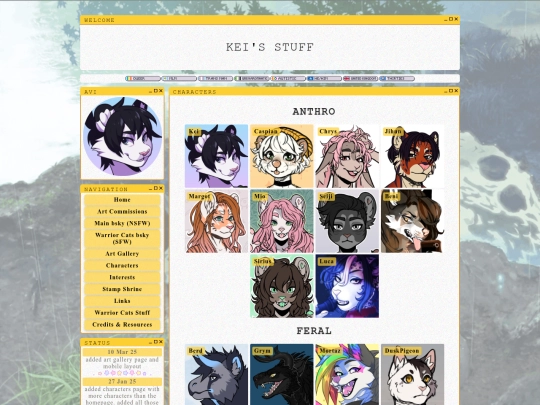 characters screenshot