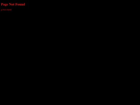 not_found screenshot