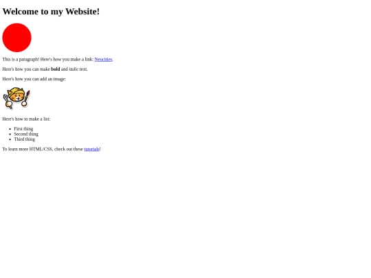 index screenshot