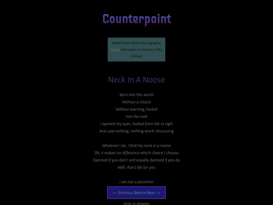 lyrics/neck-in-a-noose screenshot