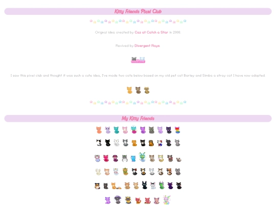 Pages/KittyClub screenshot