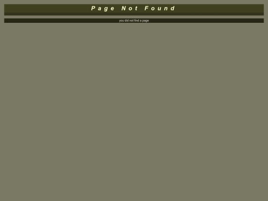 not_found screenshot
