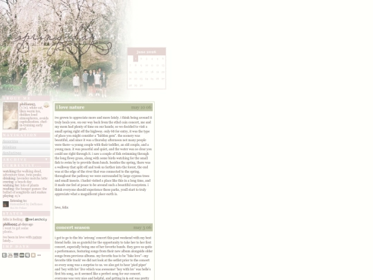 blog screenshot