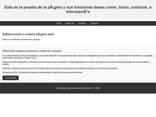 Compras screenshot