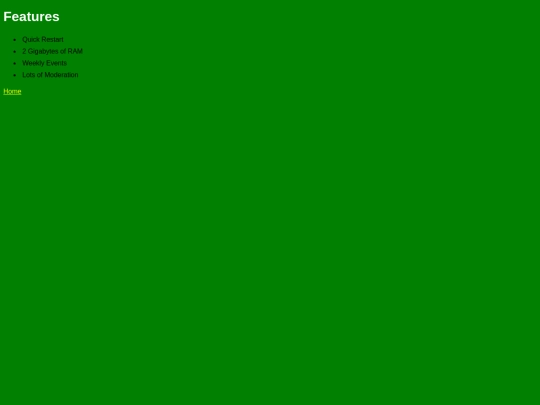 Features screenshot