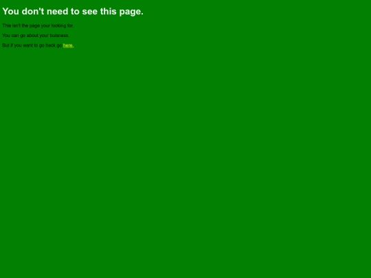 not_found screenshot