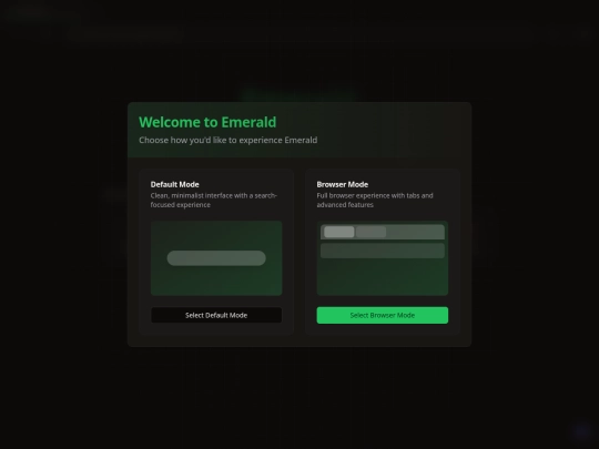 Emerald screenshot