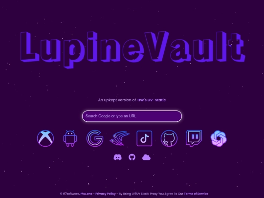 LupineVault screenshot