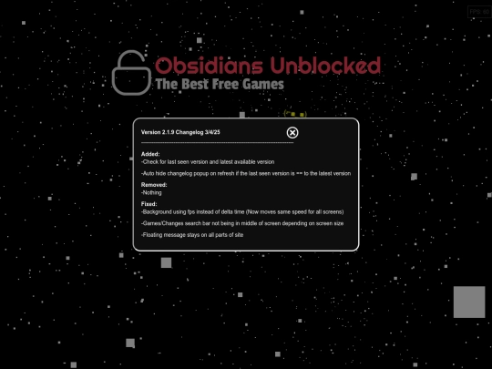 ObsidiansUnblocked screenshot