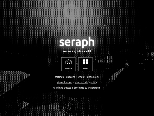 Seraph screenshot