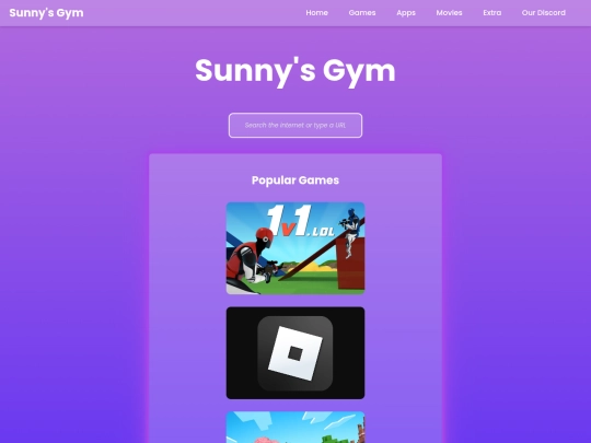 SunnysGym screenshot