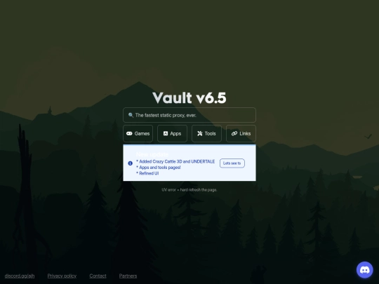 Vaultv6 screenshot
