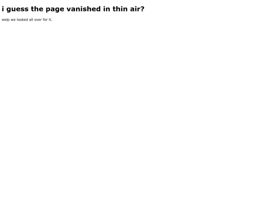 not_found screenshot