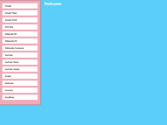 startpage/homepage-main screenshot