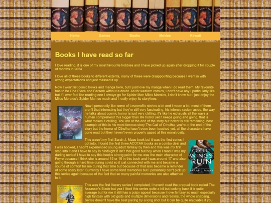 Books screenshot