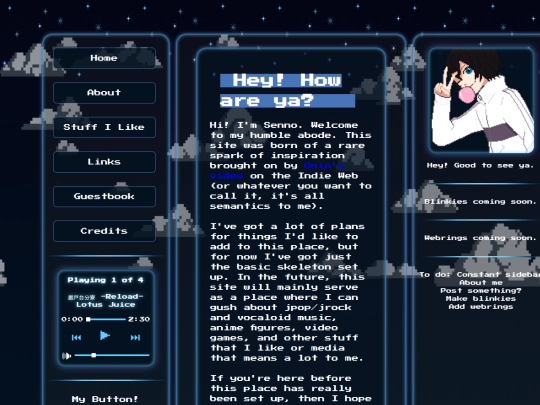 home screenshot