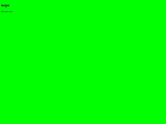 not_found screenshot