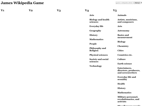 wikigame/new screenshot