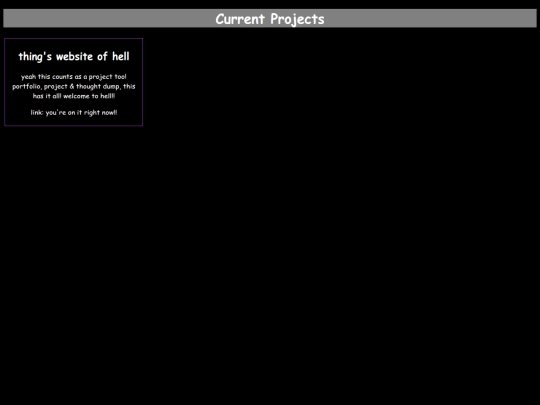 thingsProjects screenshot