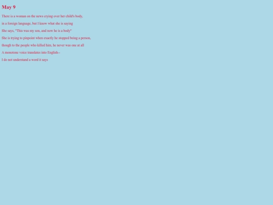 Poetry screenshot