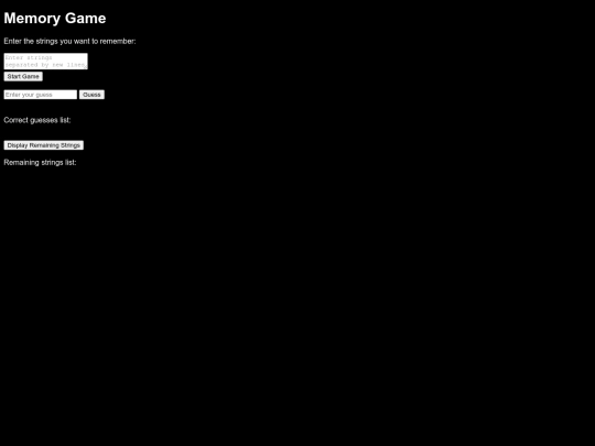 memory_Game screenshot