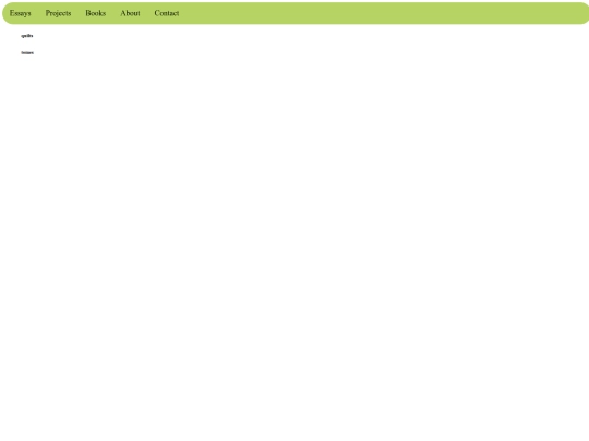 projects screenshot