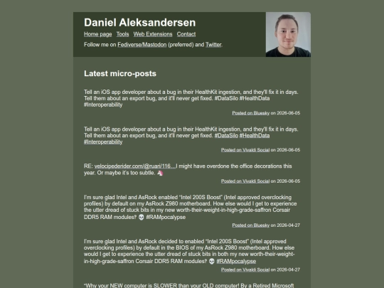 microposts screenshot
