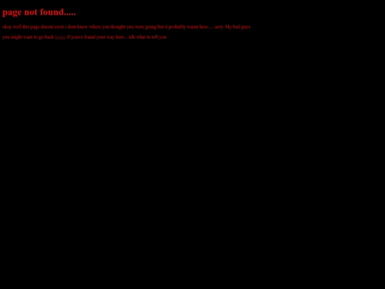 not_found screenshot