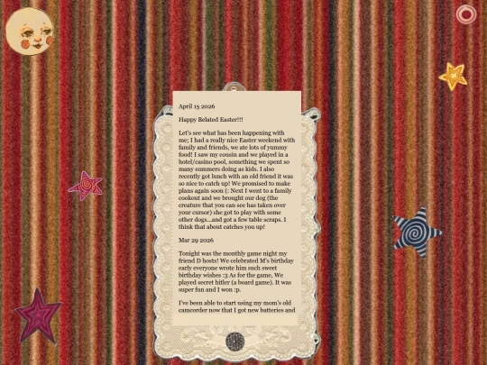 blog screenshot