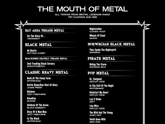 mouthofmetal screenshot
