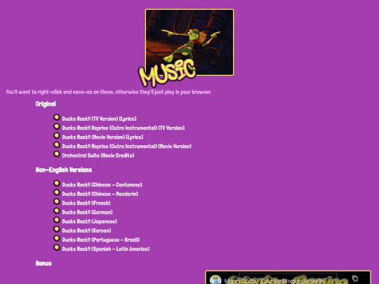 music screenshot