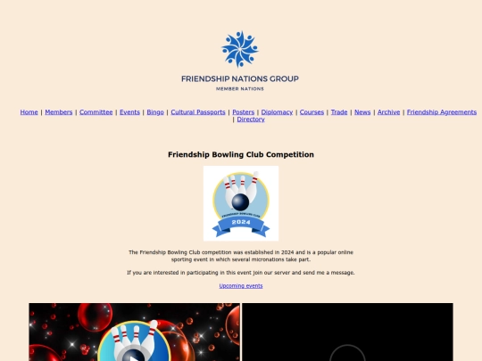 events screenshot