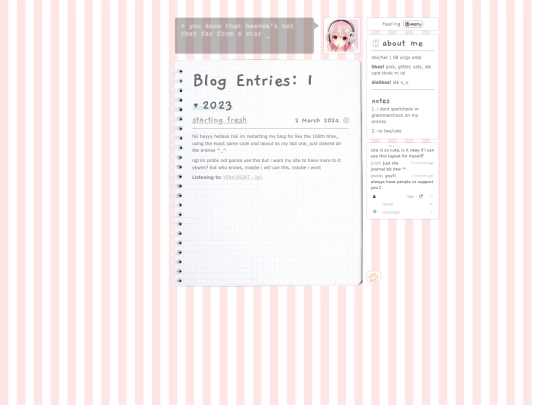 journal screenshot