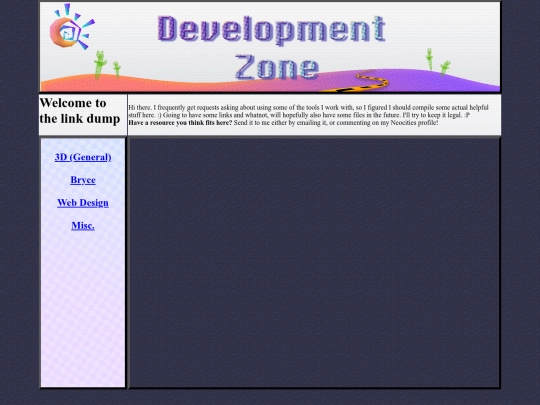 development/resources screenshot