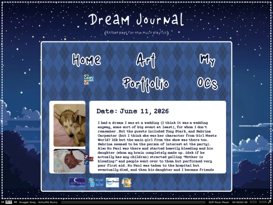 dreamjournal screenshot