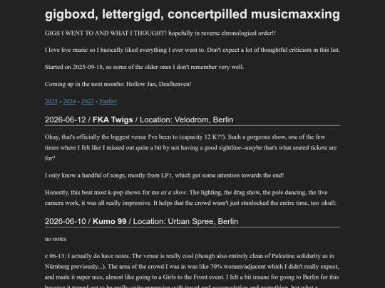 gigboxd screenshot