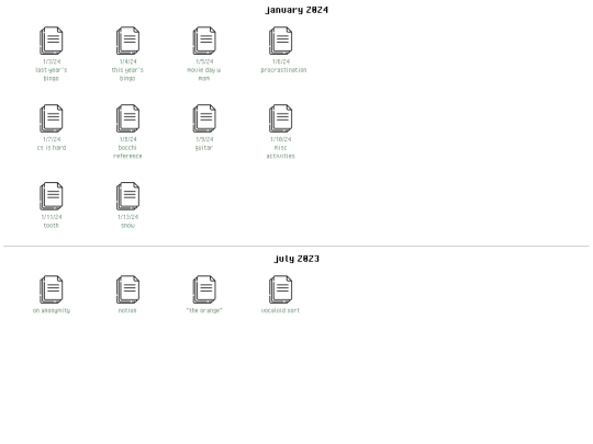 diary screenshot