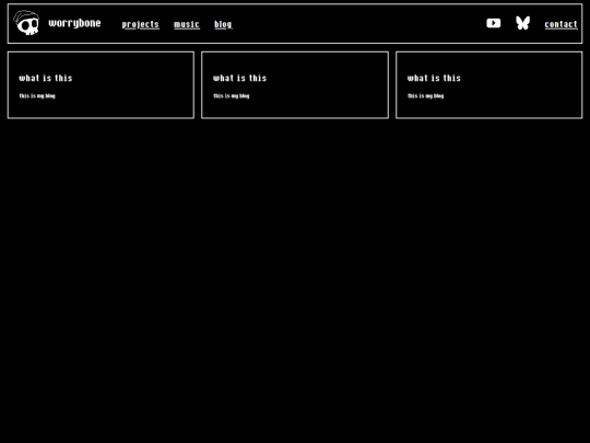 blog screenshot