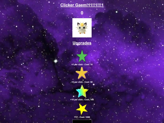 clicker screenshot