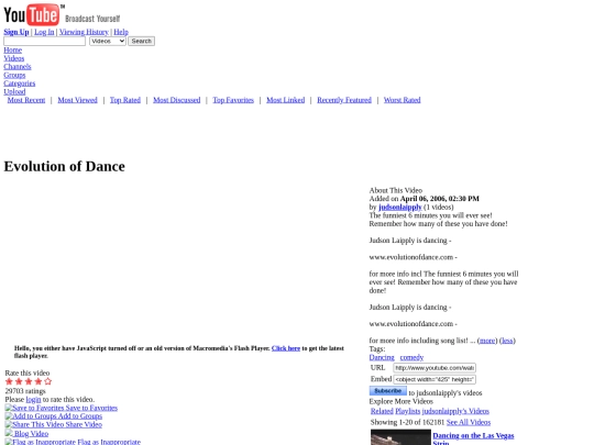 youtube screenshot