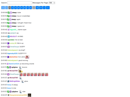 VOD2CHATLOG screenshot