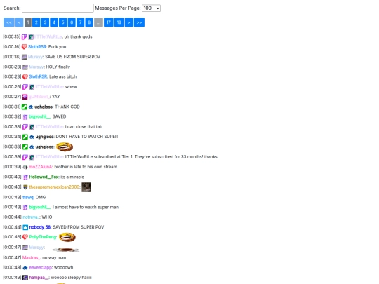VOD3CHATLOG screenshot